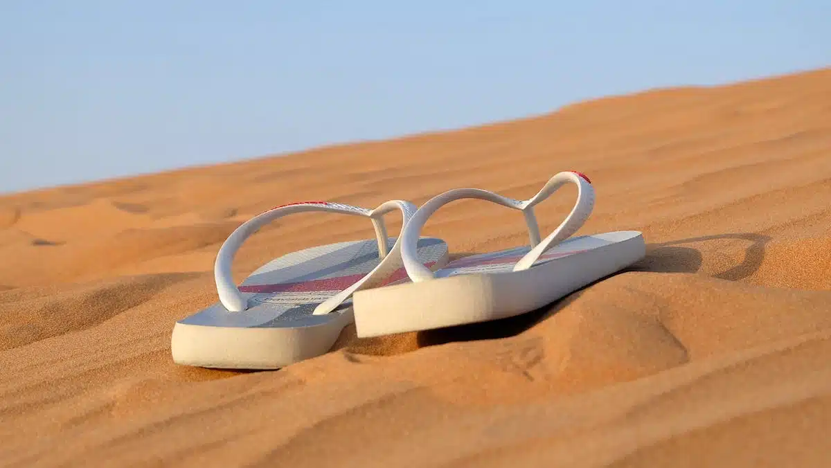 sandales antidérapantes