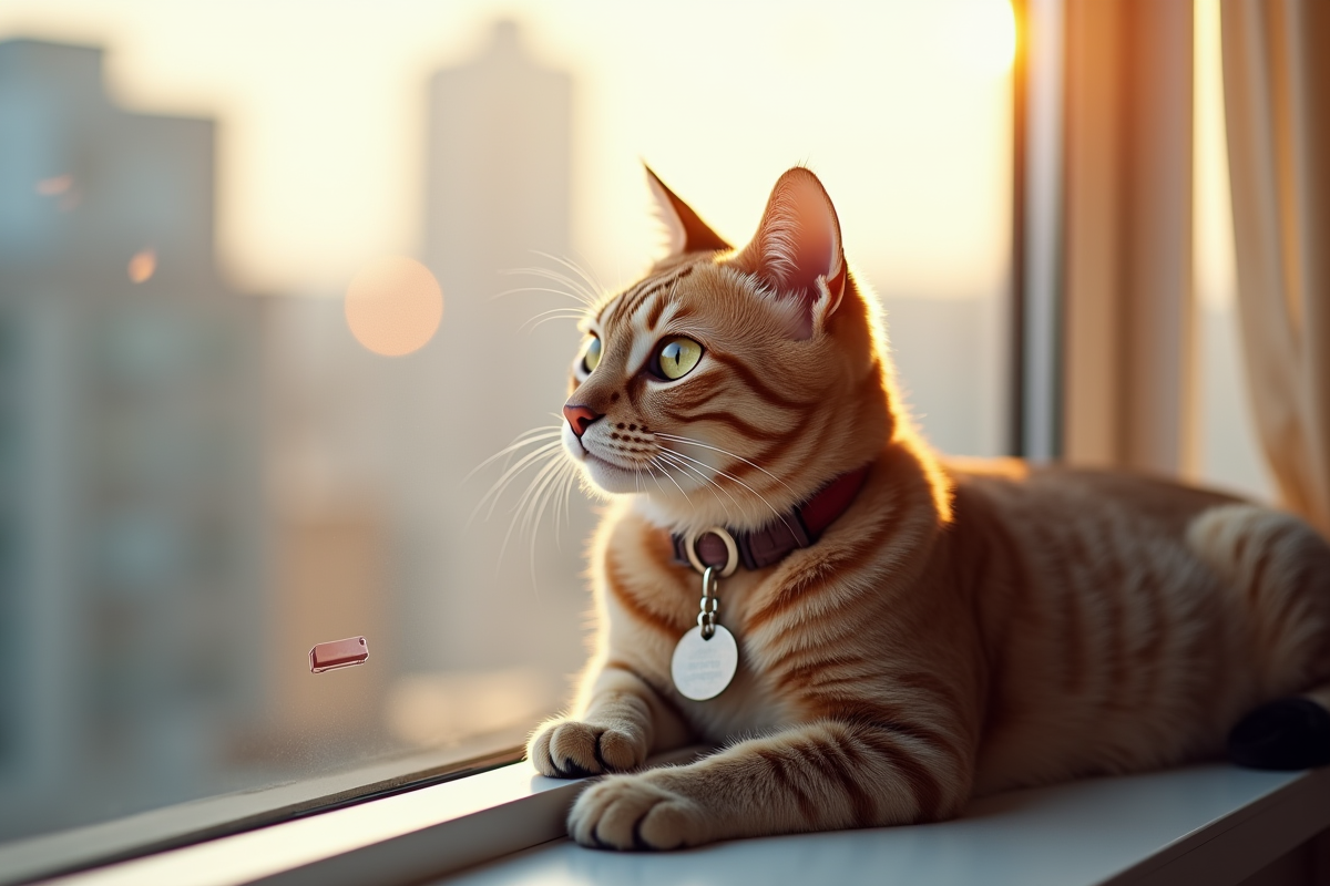 chat  puce