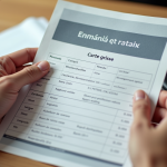 Main tenant une carte grise française avec clés de voiture sur bureau